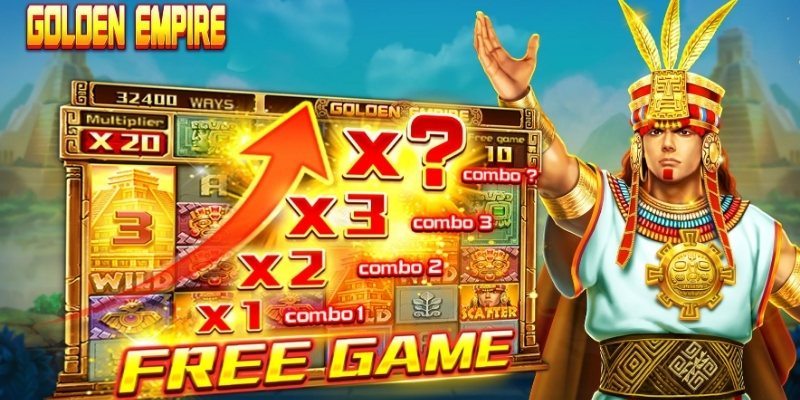 Tham gia cá cược nổ hũ cực chất tại JILI với tựa game Golden Empire