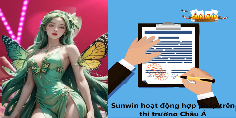 Sunwin hoạt động hợp pháp trên thị trường Châu Á